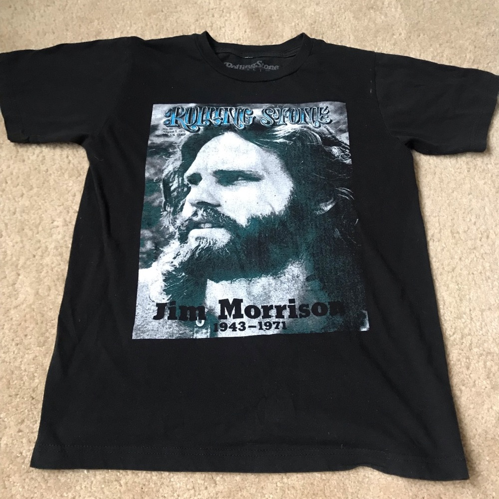 Rolling Stones Jim Morrison Shirt Small The Doors